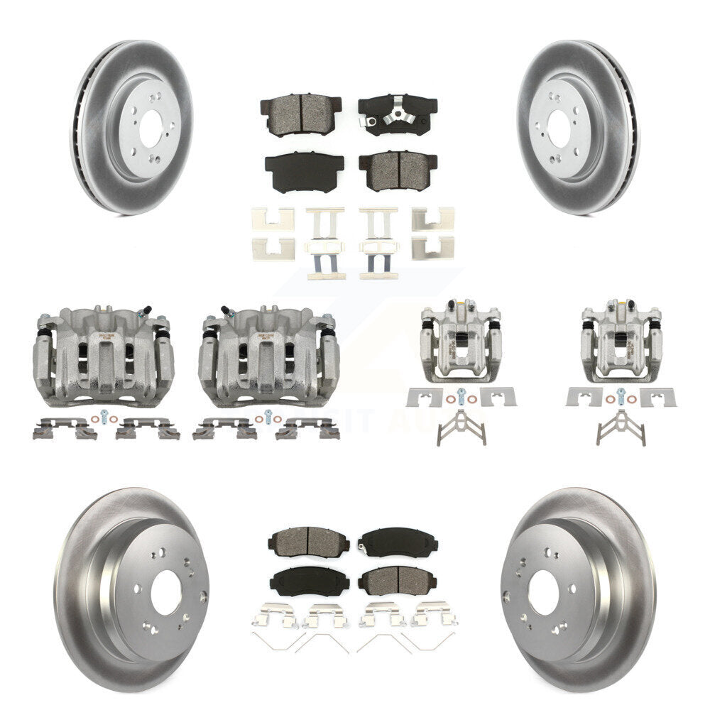 Transit Auto KCG-101046S Disc Brake Kit for 2012-2016 Honda CR-V - Front and Rear product image