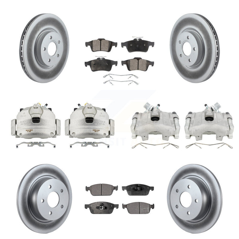 Transit Auto KCG-101046T Disc Brake Kit for 2013-2016 Ford Escape - Front and Rear product image