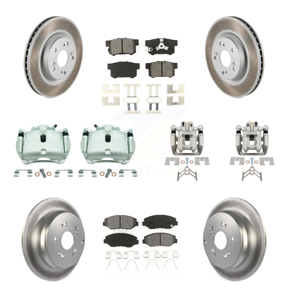 Transit Auto KCG-101047S Disc Brake Kit for 2012-2016 Honda CR-V - Front and Rear product image