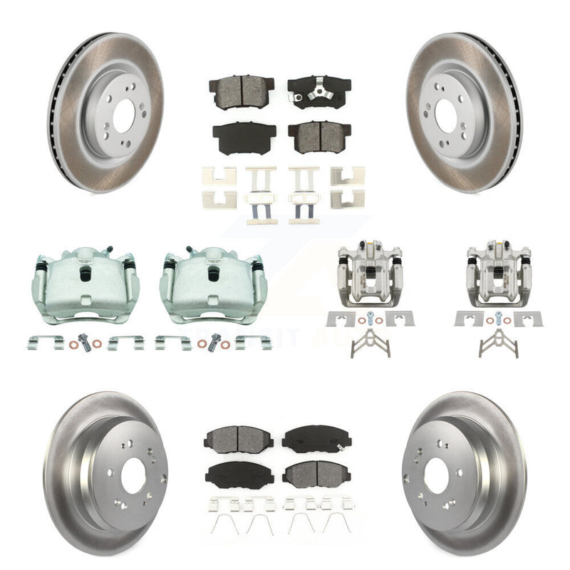 Transit Auto KCG-101047S Disc Brake Kit for 2012-2016 Honda CR-V - Front and Rear product image