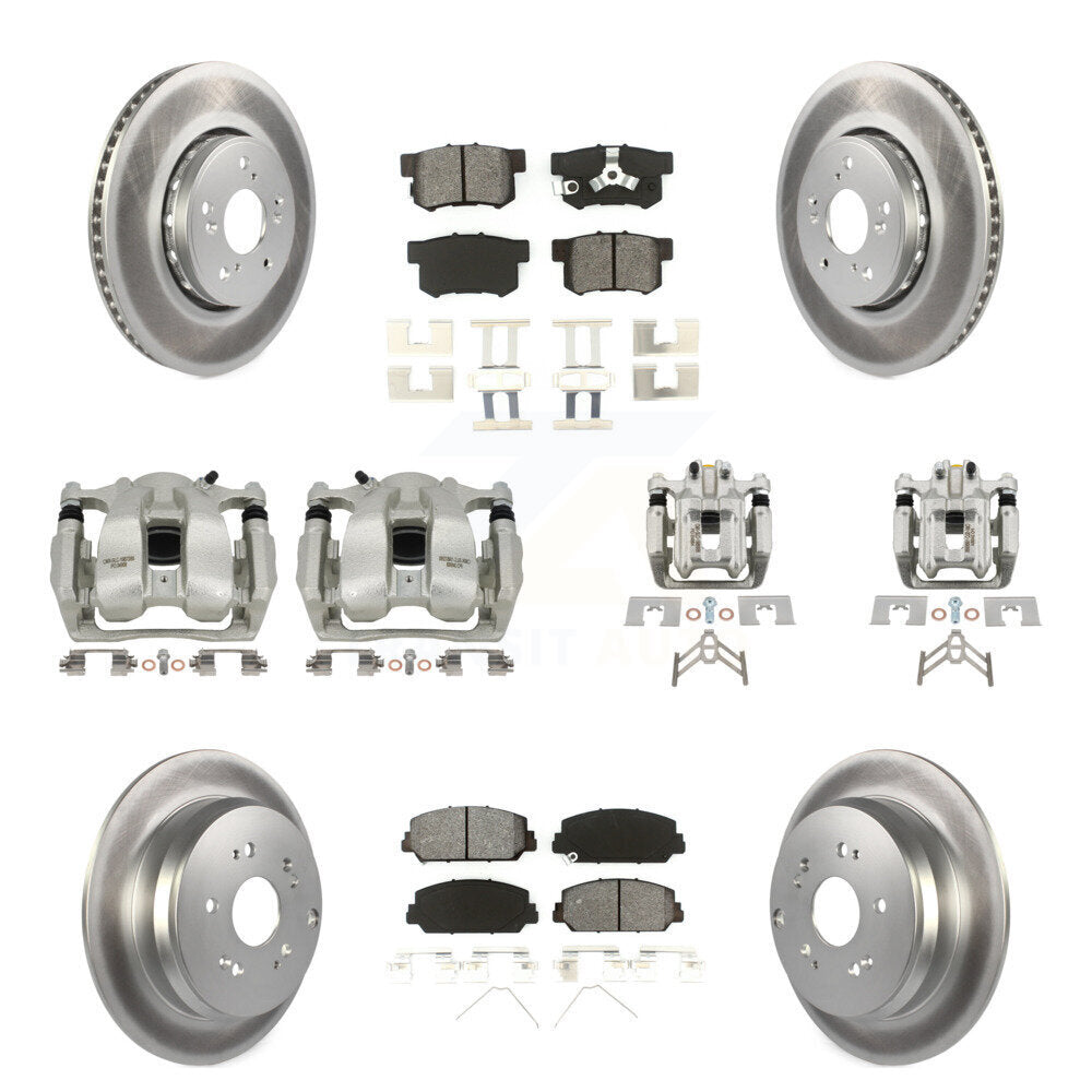 Transit Auto KCG-101048S Disc Brake Kit for 2016-2018 Acura RDX - Front and Rear product image