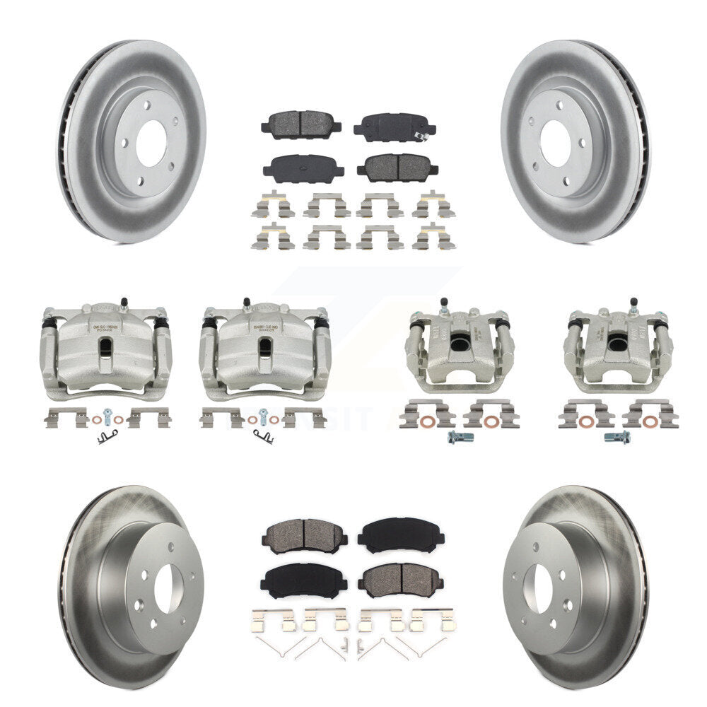 Transit Auto KCG-101049S Disc Brake Kit for 2008-2015 Nissan Rogue Select, Nissan Rogue - Front and Rear product image