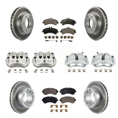 Transit Auto KCG-101049T Disc Brake Kit for 2007-2018 Freightliner Sprinter 3500, Mercedes-Benz Sprinter 3500XD, Mercedes-Benz Sprinter 3500 & more - Front and Rear product image