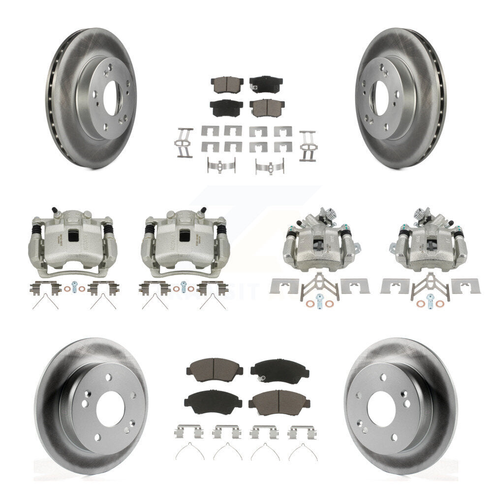 Transit Auto KCG-101050C Disc Brake Kit for 2002-2006 Honda Civic, Acura RSX - Front and Rear product image