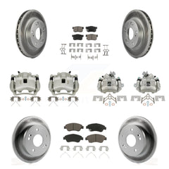 Transit Auto KCG-101050C Disc Brake Kit for 2002-2006 Honda Civic, Acura RSX - Front and Rear product image