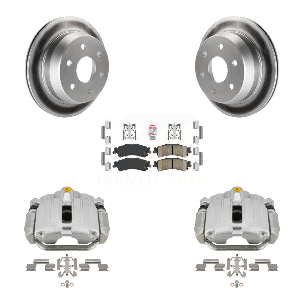 Transit Auto KCG-101050N Disc Brake Kit for 1999-2005 Chevrolet Astro, GMC Safari, Chevrolet Silverado 1500 & more - Rear product image