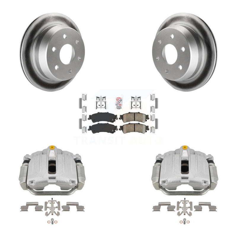 Transit Auto KCG-101050N Disc Brake Kit for 1999-2005 Chevrolet Astro, GMC Safari, Chevrolet Silverado 1500 & more - Rear product image
