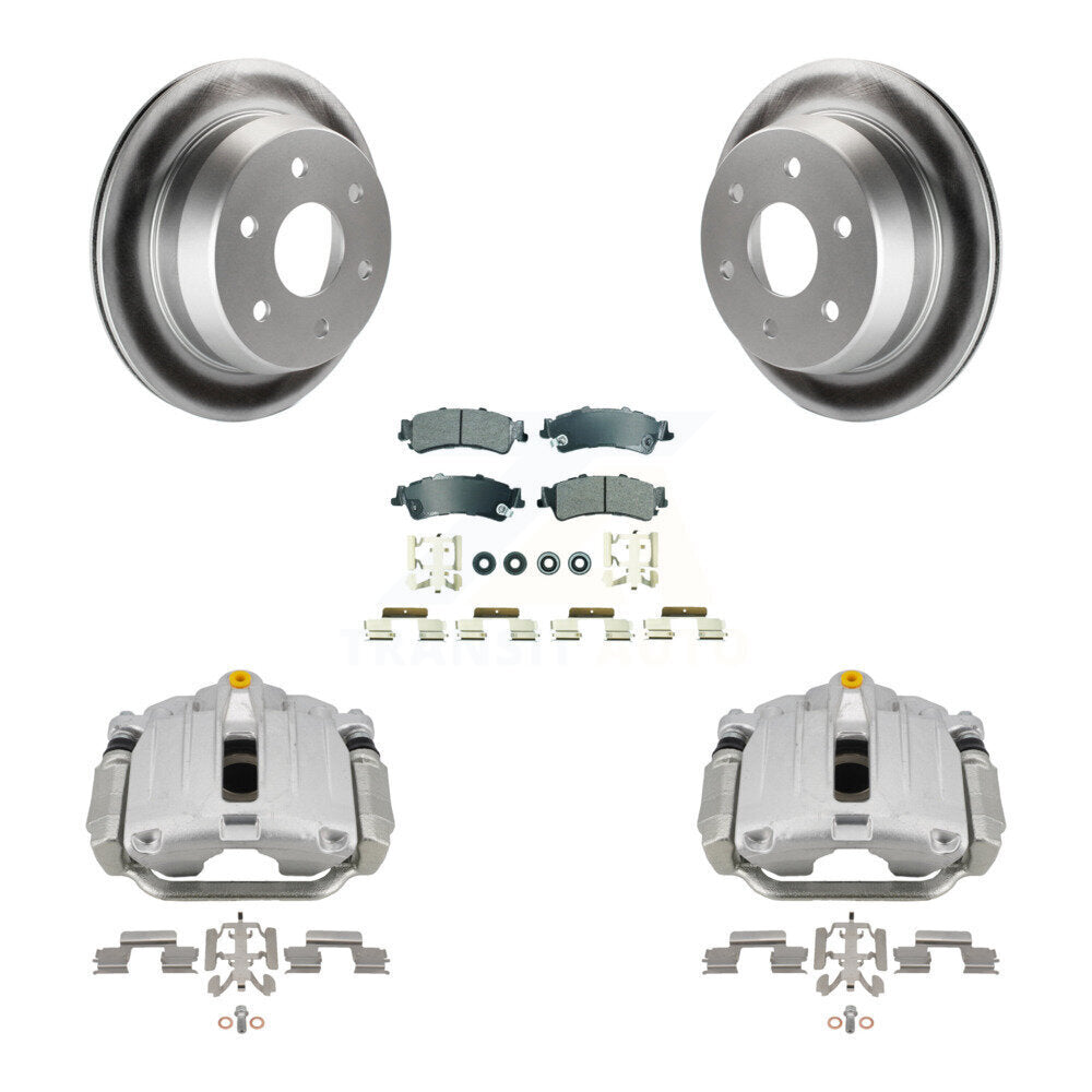 Transit Auto KCG-101051N Disc Brake Kit for 1999-2005 Chevrolet Astro, GMC Safari, Chevrolet Silverado 1500 & more - Rear product image