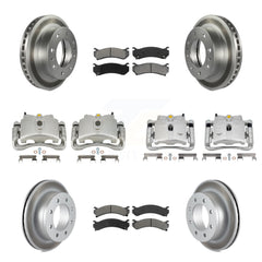 Transit Auto KCG-101051S Disc Brake Kit for 1999-2013 Chevrolet Suburban 2500, GMC Yukon XL 2500, Chevrolet Silverado 2500 HD & more - Front and Rear product image