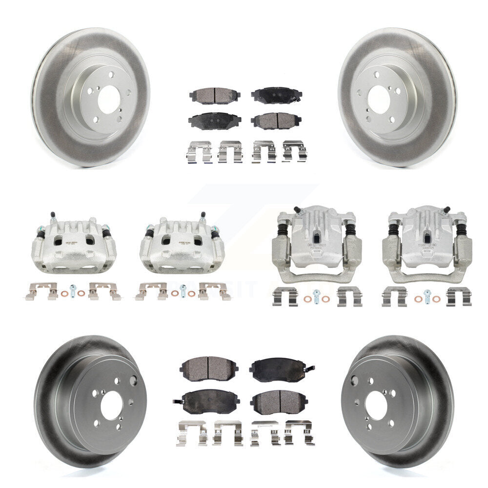 Transit Auto KCG-101052P Disc Brake Kit for 2010-2012 Subaru Legacy, Subaru Outback - Front and Rear product image