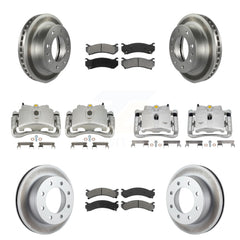 Transit Auto KCG-101052S Disc Brake Kit for 1999-2009 Chevrolet Silverado 1500 HD Classic, Chevrolet Suburban 2500, GMC Sierra 1500 HD Classic & more - Front and Rear product image