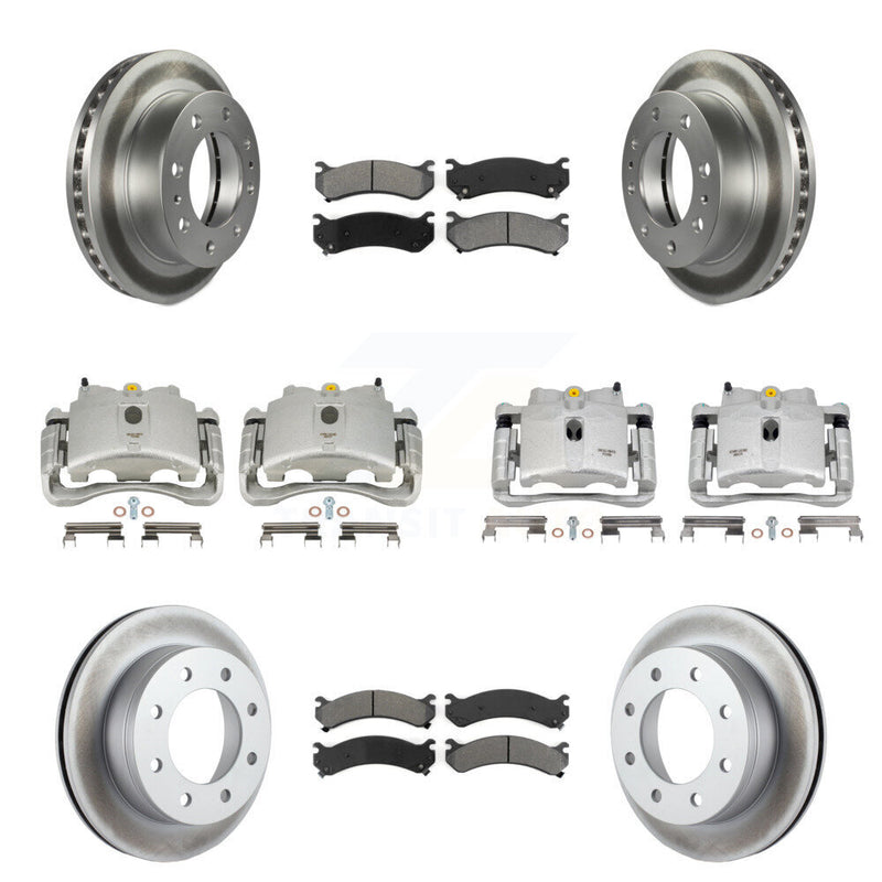 Transit Auto KCG-101052S Disc Brake Kit for 1999-2009 Chevrolet Silverado 1500 HD Classic, Chevrolet Suburban 2500, GMC Sierra 1500 HD Classic & more - Front and Rear product image