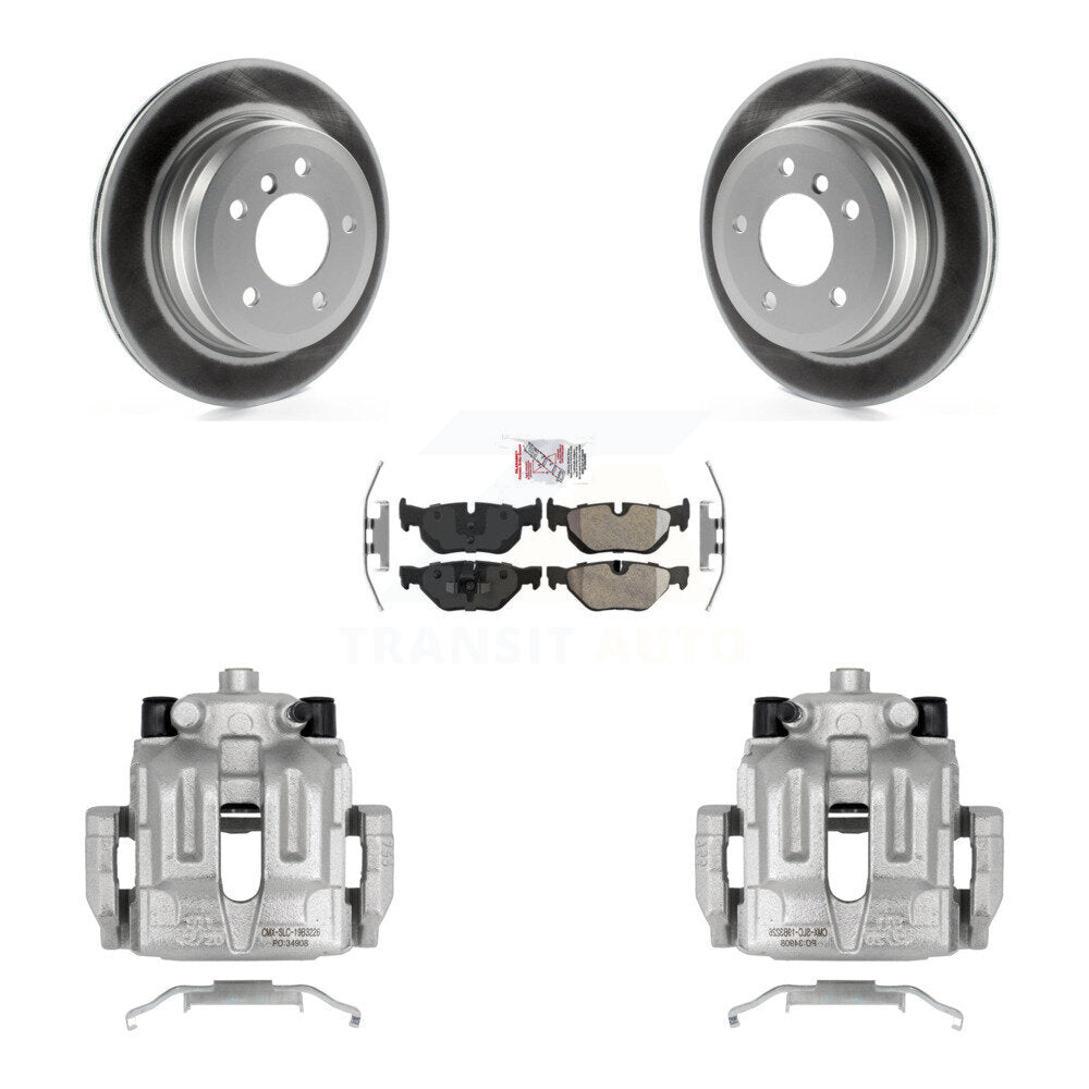 Transit Auto KCG-101053N Disc Brake Kit for 2006-2015 BMW X1, BMW 328i, BMW 328i xDrive & more - Rear product image