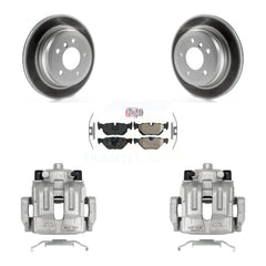 Transit Auto KCG-101053N Disc Brake Kit for 2006-2015 BMW X1, BMW 328i, BMW 328i xDrive & more - Rear product image