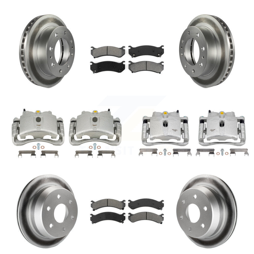 Transit Auto KCG-101053S Disc Brake Kit for 2003 Chevrolet Silverado 2500, Chevrolet Silverado 2500 HD, Chevrolet Suburban 2500 & more - Front and Rear product image