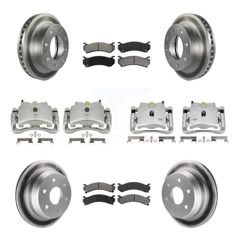Transit Auto KCG-101053S Disc Brake Kit for 2003 Chevrolet Silverado 2500, Chevrolet Silverado 2500 HD, Chevrolet Suburban 2500 & more - Front and Rear product image