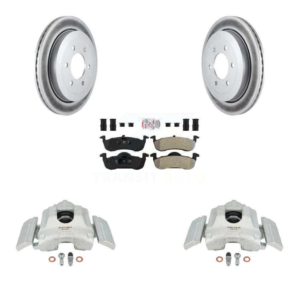 Transit Auto KCG-101054N Disc Brake Kit for 2007-2017 Ford Expedition, Lincoln Navigator - Rear product image
