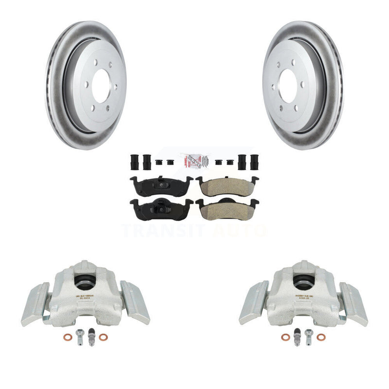 Transit Auto KCG-101054N Disc Brake Kit for 2007-2017 Ford Expedition, Lincoln Navigator - Rear product image