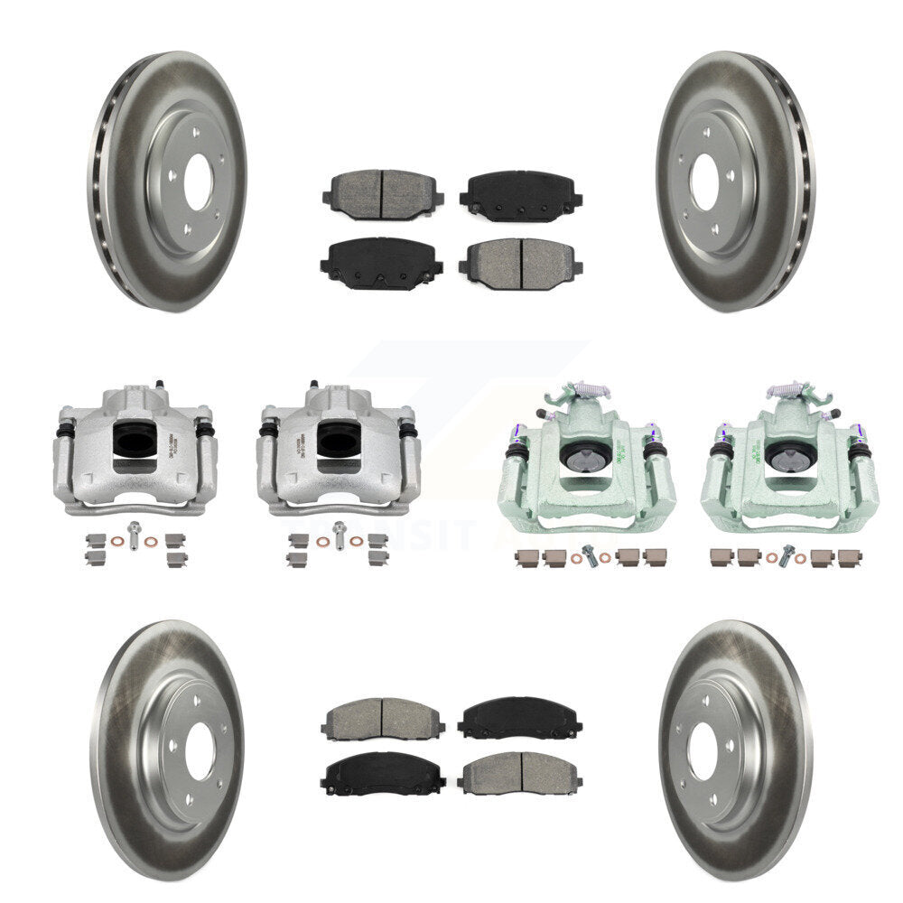 Transit Auto KCG-101055S Disc Brake Kit for 2012 Ram C/V - Front and Rear product image