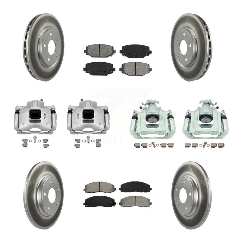 Transit Auto KCG-101055S Disc Brake Kit for 2012 Ram C/V - Front and Rear product image