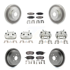 Transit Auto KCG-101056P Disc Brake Kit for 2008-2013 Subaru WRX, Subaru Impreza, Subaru Forester - Front and Rear product image