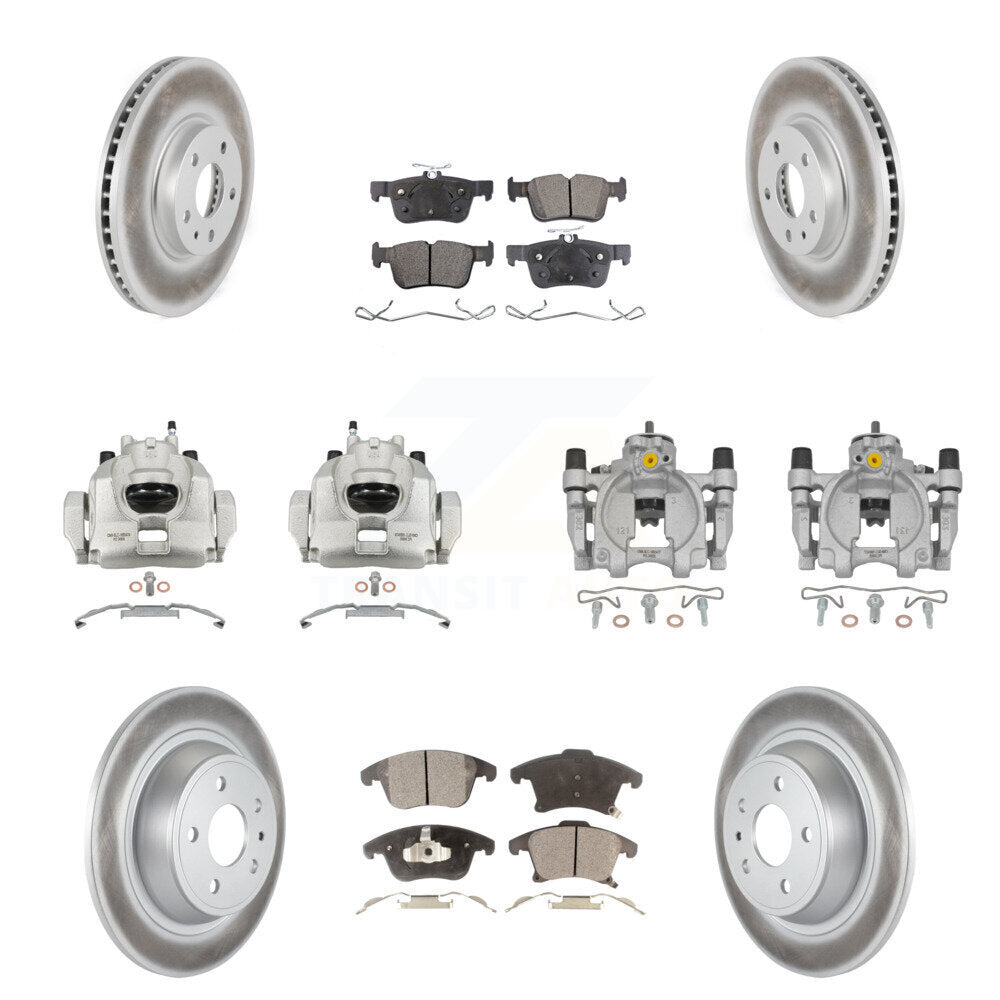 Transit Auto KCG-101056T Disc Brake Kit for 2013-2020 Ford Fusion, Lincoln MKZ - Front and Rear product image