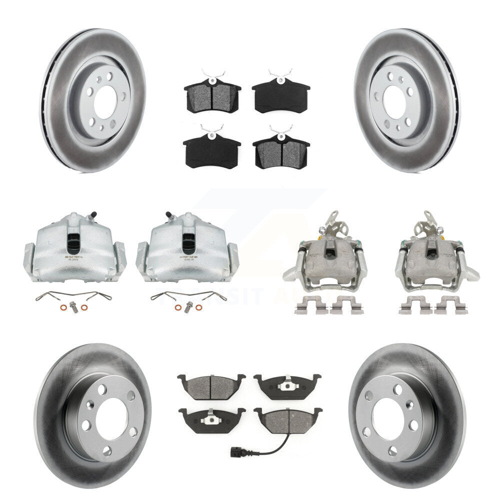 Transit Auto KCG-101057S Disc Brake Kit for 2006 Volkswagen Jetta - Front and Rear product image