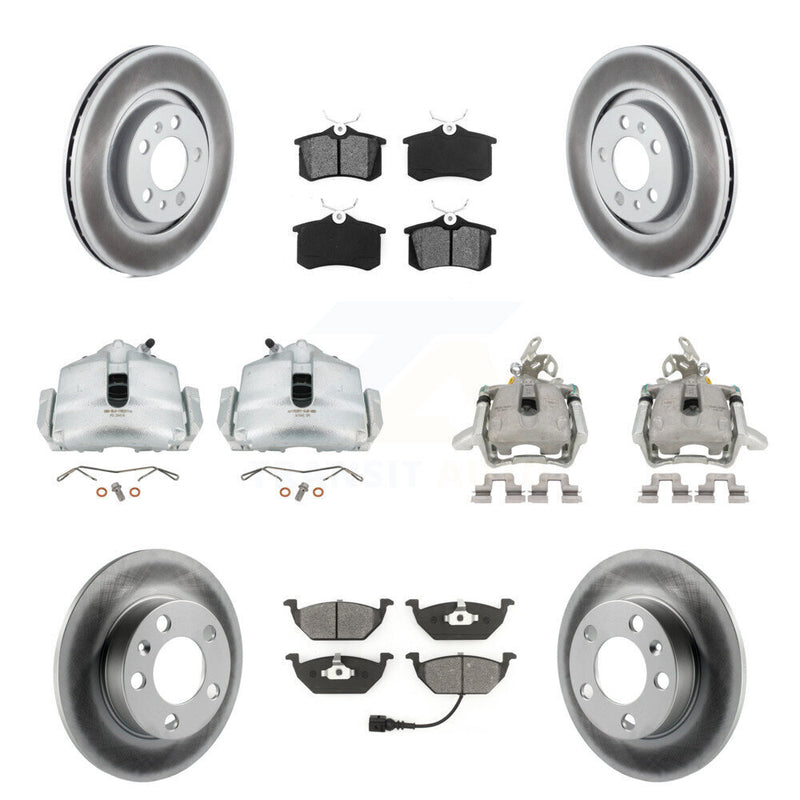 Transit Auto KCG-101057S Disc Brake Kit for 2006 Volkswagen Jetta - Front and Rear product image