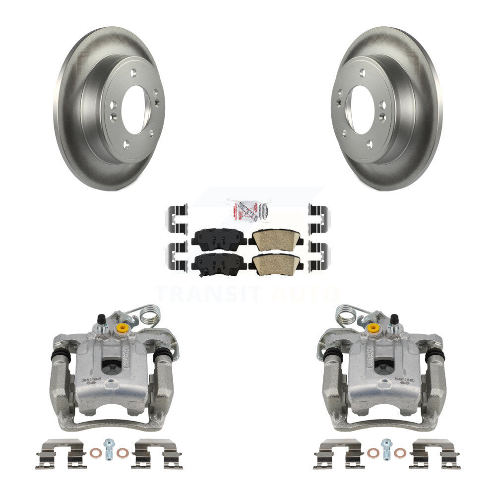 Transit Auto KCG-101058N Disc Brake Kit for 2011-2016 Hyundai Elantra, Hyundai Elantra Coupe - Rear product image