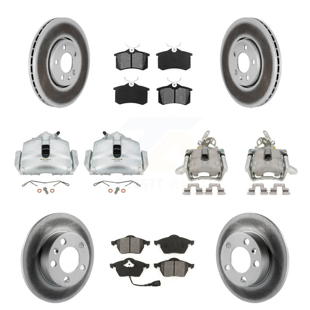 Transit Auto KCG-101058S Disc Brake Kit for 2006 Volkswagen Jetta - Front and Rear product image
