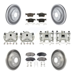 Transit Auto KCG-101058T Disc Brake Kit for 2016-2021 Honda Civic - Front and Rear product image