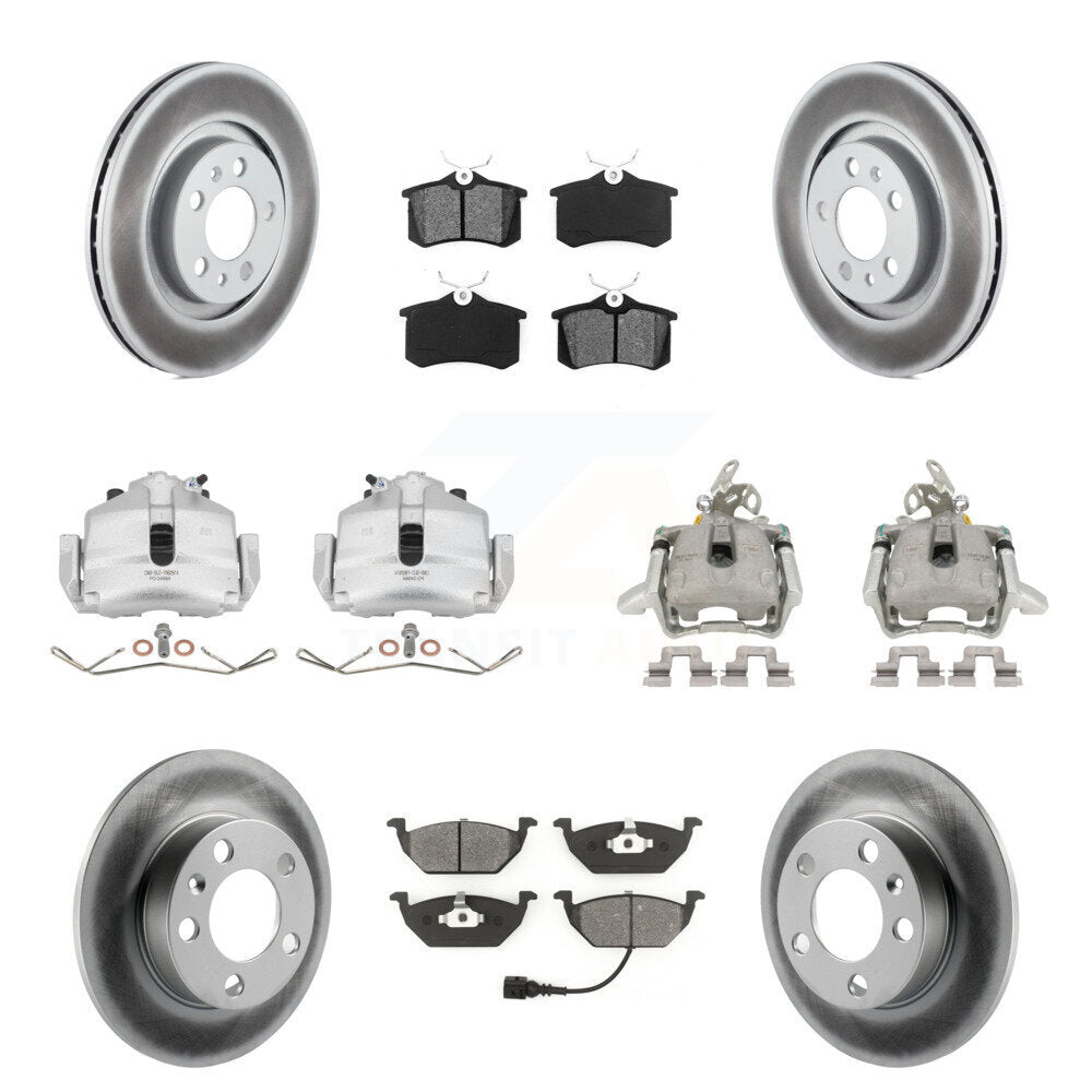 Transit Auto KCG-101059S Disc Brake Kit for 2006 Volkswagen Jetta - Front and Rear product image