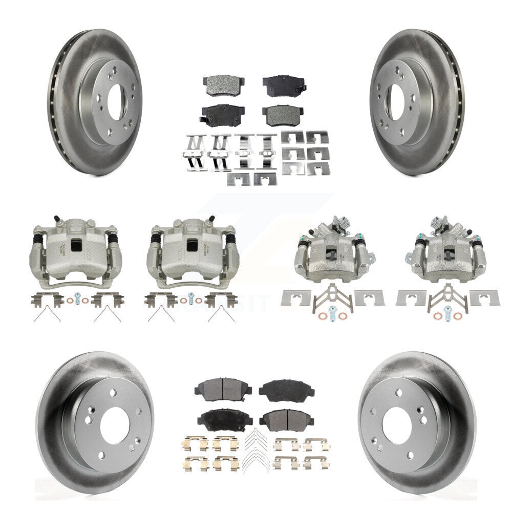 Transit Auto KCG-101059T Disc Brake Kit for 2002-2006 Honda Civic, Acura RSX - Front and Rear product image