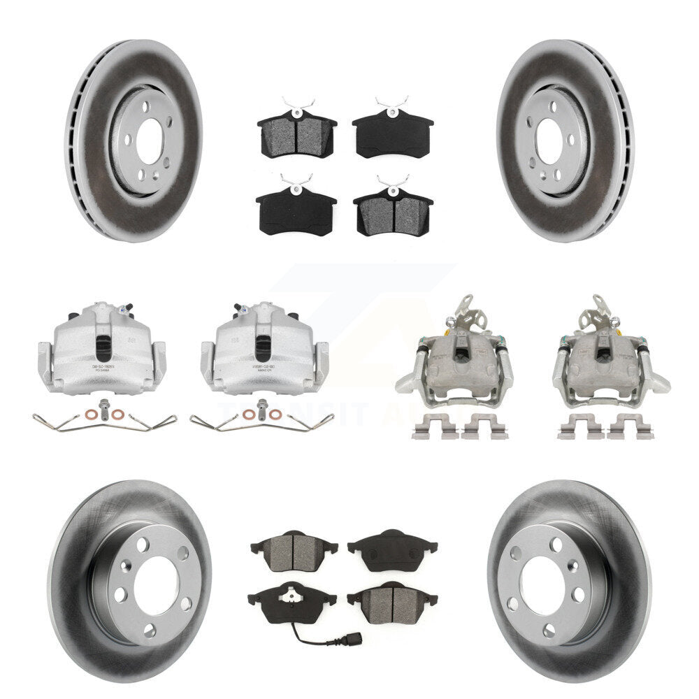 Transit Auto KCG-101060S Disc Brake Kit for 2006 Volkswagen Jetta - Front and Rear product image