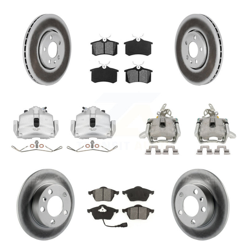 Transit Auto KCG-101060S Disc Brake Kit for 2006 Volkswagen Jetta - Front and Rear product image