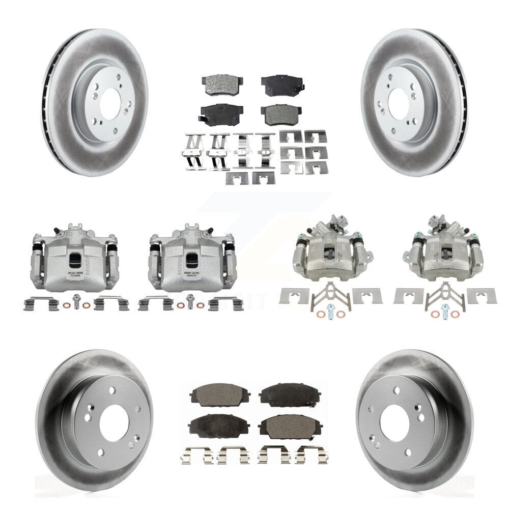 Transit Auto KCG-101060T Disc Brake Kit for 2002-2006 Acura RSX - Front and Rear product image
