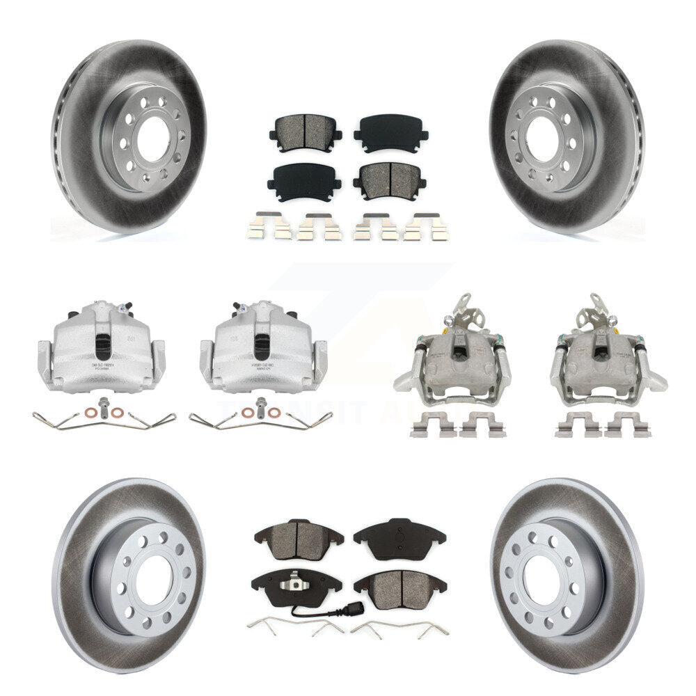 Transit Auto KCG-101061S Disc Brake Kit for 2006-2009 Volkswagen Rabbit - Front and Rear product image