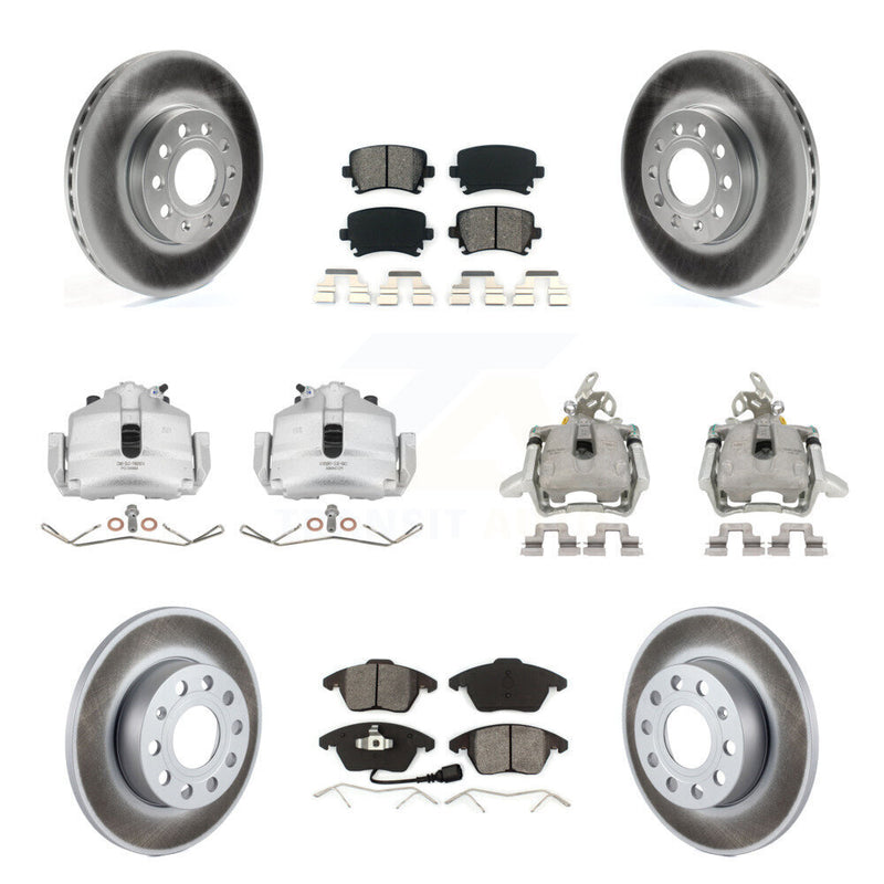 Transit Auto KCG-101061S Disc Brake Kit for 2006-2009 Volkswagen Rabbit - Front and Rear product image