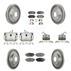 Transit Auto KCG-101063P Disc Brake Kit for 2016-2018 Mazda CX-3 - Front and Rear product image