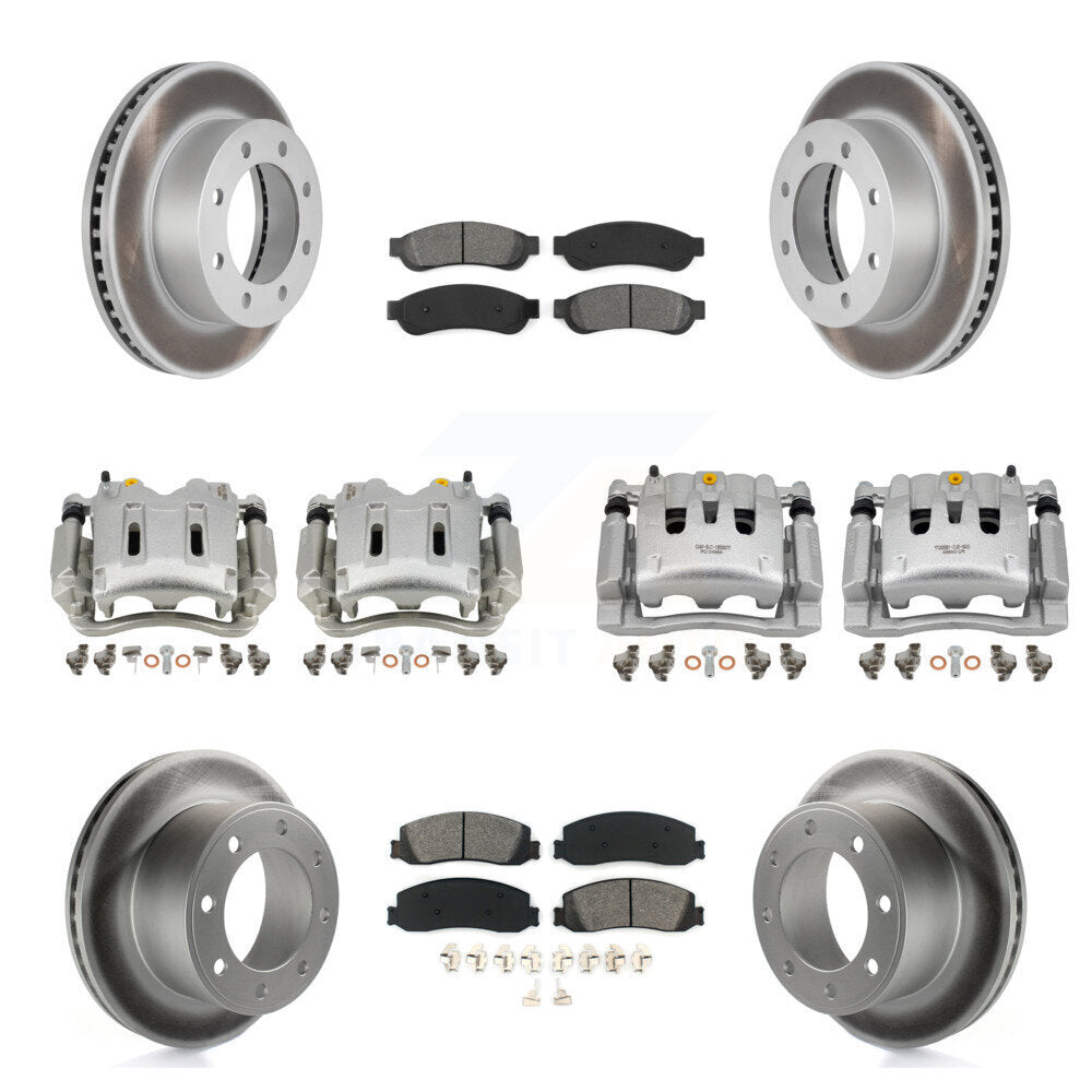 Transit Auto KCG-101063S Disc Brake Kit for 2010-2012 Ford F-250 Super Duty, Ford F-350 Super Duty - Front and Rear product image