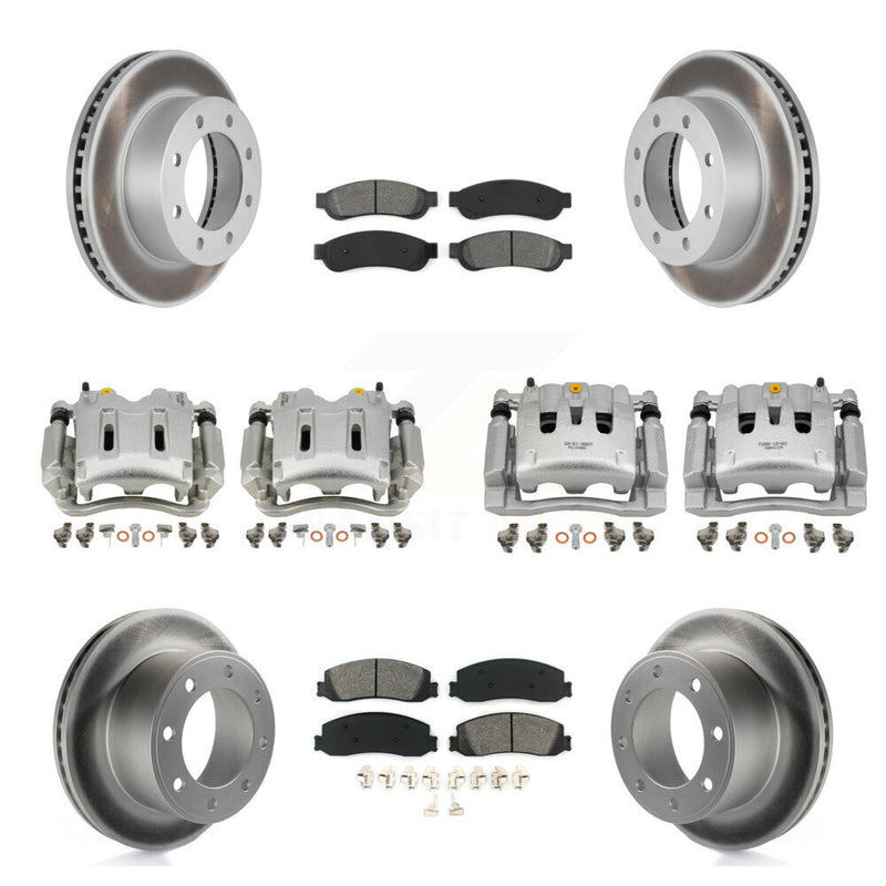 Transit Auto KCG-101063S Disc Brake Kit for 2010-2012 Ford F-250 Super Duty, Ford F-350 Super Duty - Front and Rear product image