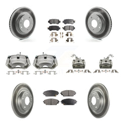 Transit Auto KCG-101064P Disc Brake Kit for 2016-2018 Mazda CX-3 - Front and Rear product image