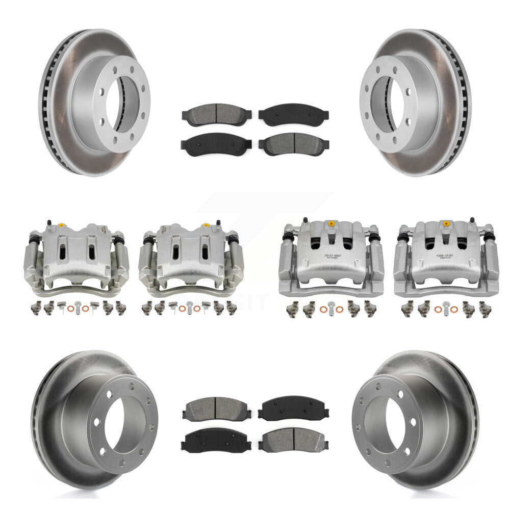 Transit Auto KCG-101064S Disc Brake Kit for 2009-2011 Ford F-250 Super Duty, Ford F-350 Super Duty - Front and Rear product image
