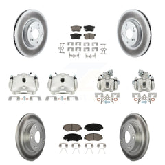 Transit Auto KCG-101065C Disc Brake Kit for 2012-2015 Acura ILX, Honda Civic - Front and Rear product image