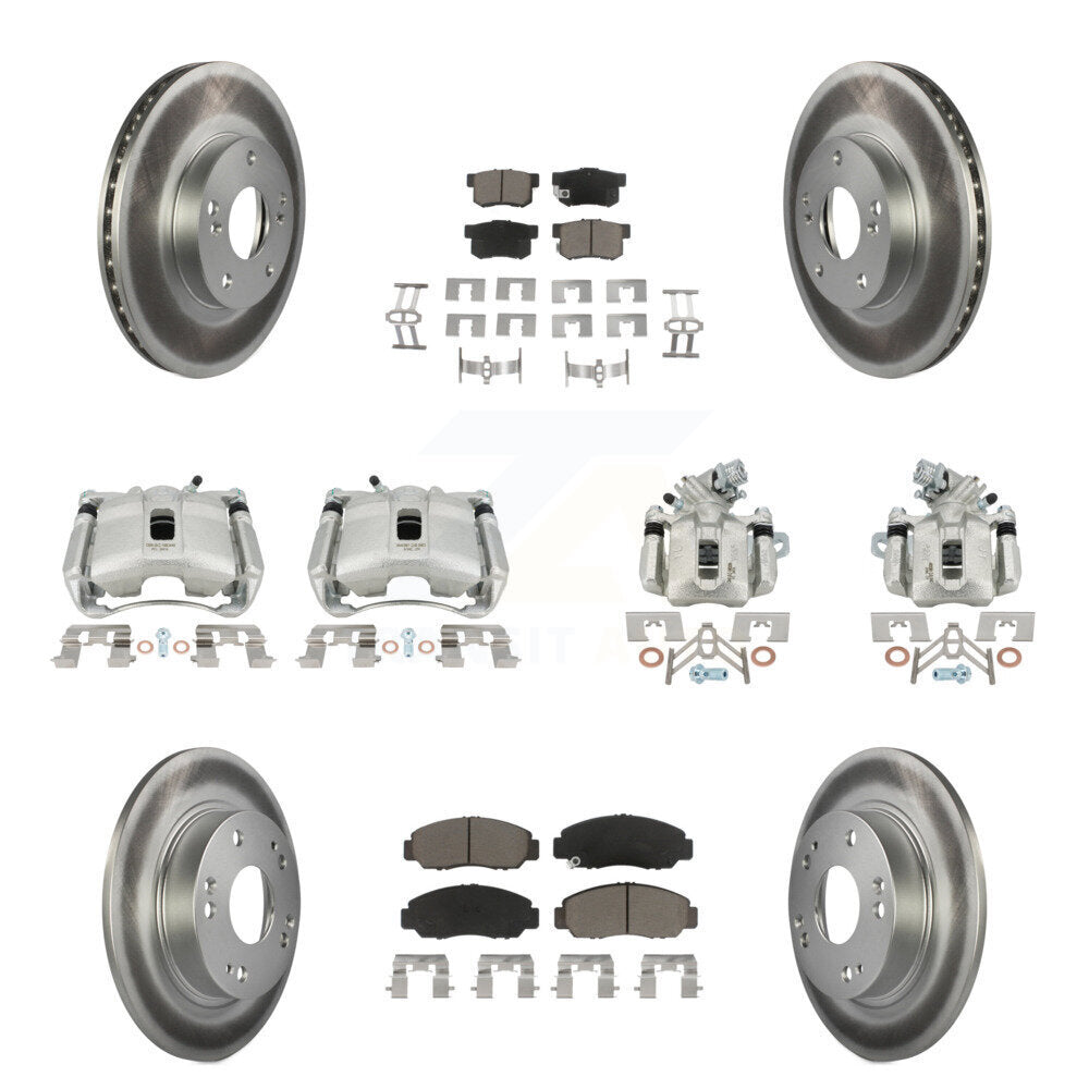 Transit Auto KCG-101066C Disc Brake Kit for 2006-2011 Acura CSX - Front and Rear product image