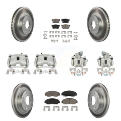 Transit Auto KCG-101066C Disc Brake Kit for 2006-2011 Acura CSX - Front and Rear product image