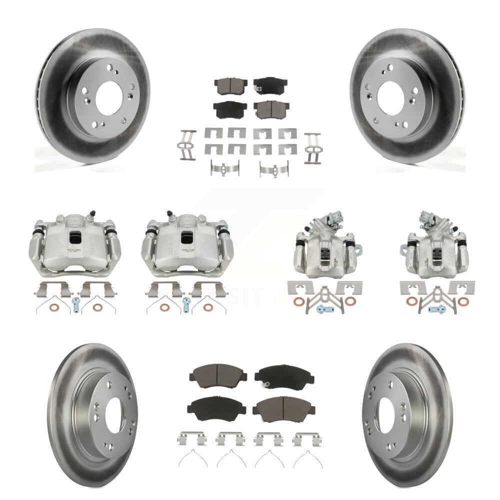 Transit Auto KCG-101067C Disc Brake Kit for 2013-2015 Acura ILX - Front and Rear product image