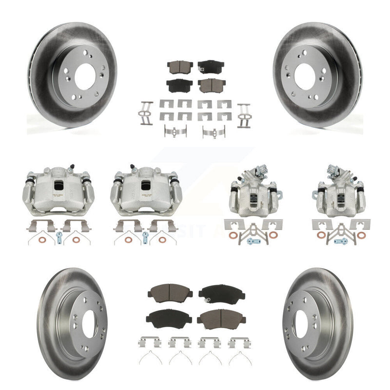 Transit Auto KCG-101067C Disc Brake Kit for 2013-2015 Acura ILX - Front and Rear product image