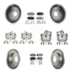 Transit Auto KCG-101067T Disc Brake Kit for 2016-2017 Kia Forte Koup, Hyundai Elantra GT - Front and Rear product image