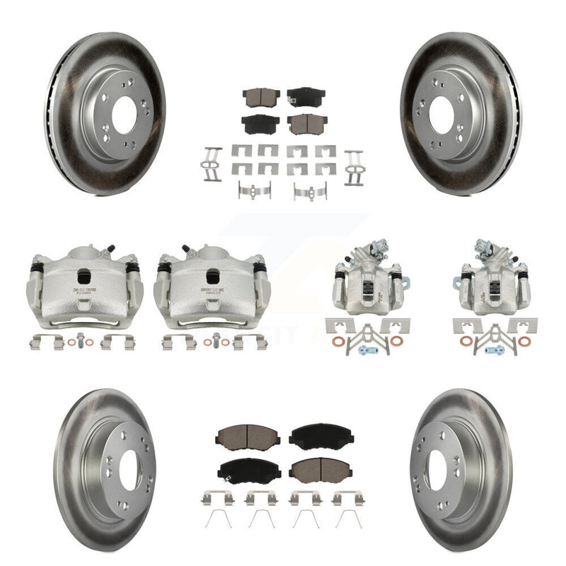 Transit Auto KCG-101068C Disc Brake Kit for 2013 Acura ILX - Front and Rear product image